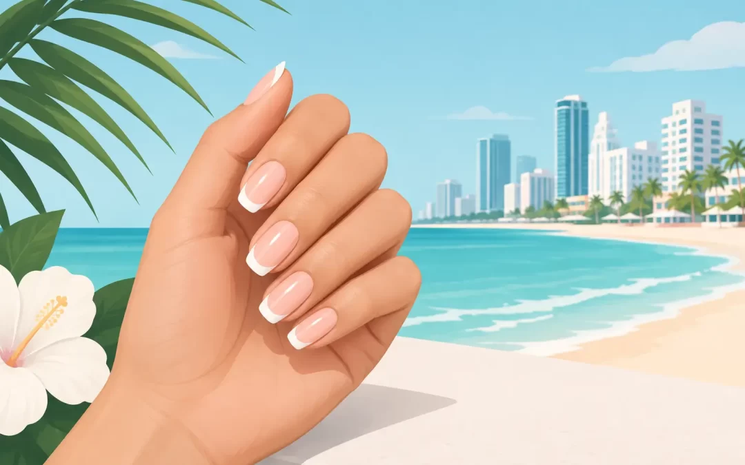 French Manicure in Miami Beach That Lasts