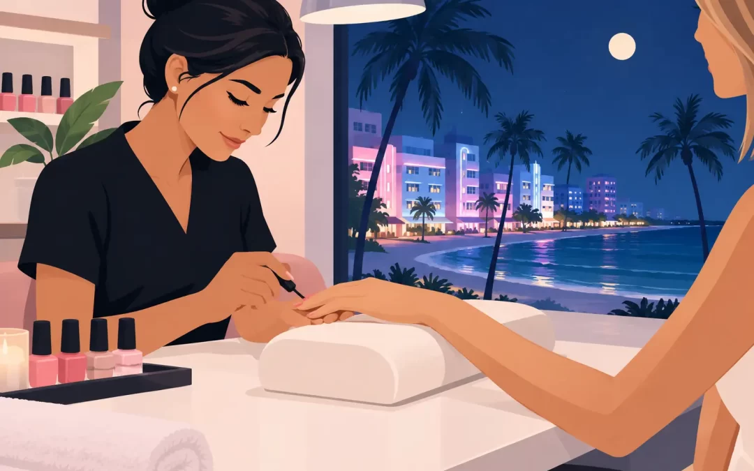 Late Night Nail Salon Miami Beach for Polished Plans
