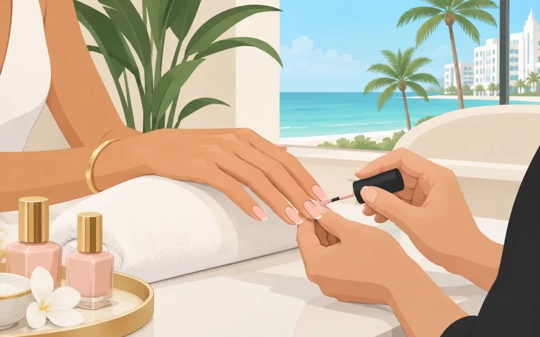 Luxury Manicure South Beach for Polished Nails