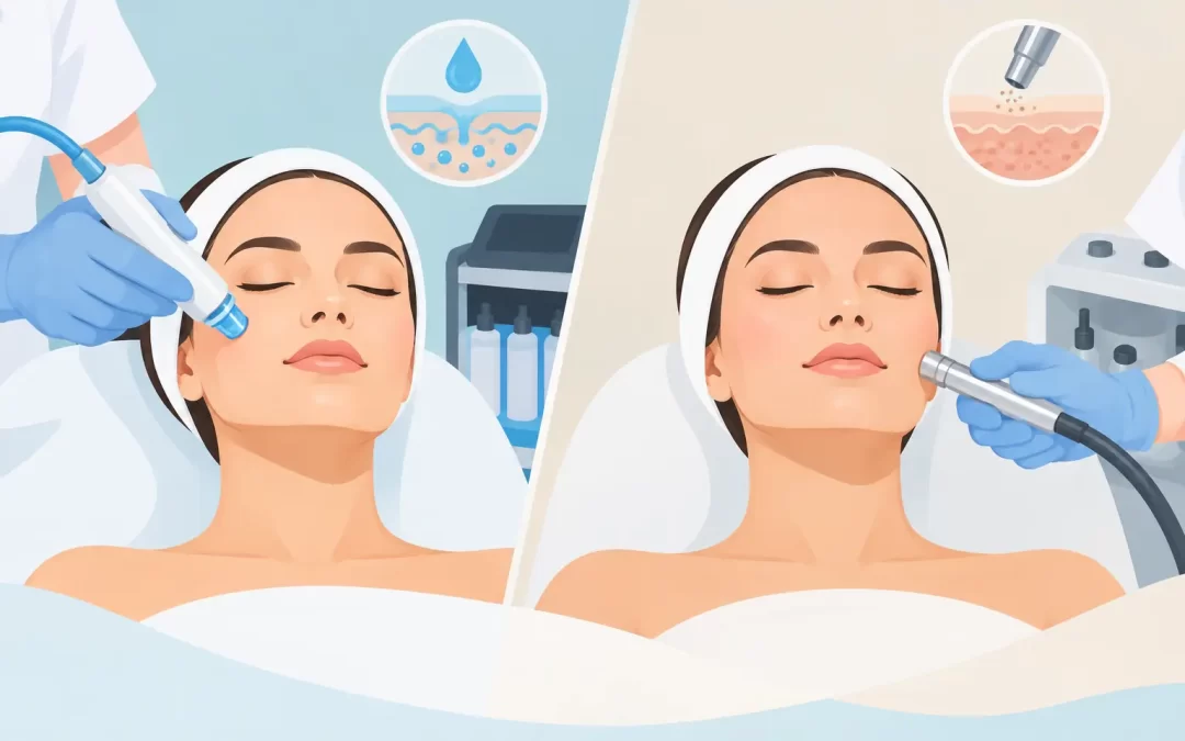 HydraFacial Versus Microdermabrasion Treatment